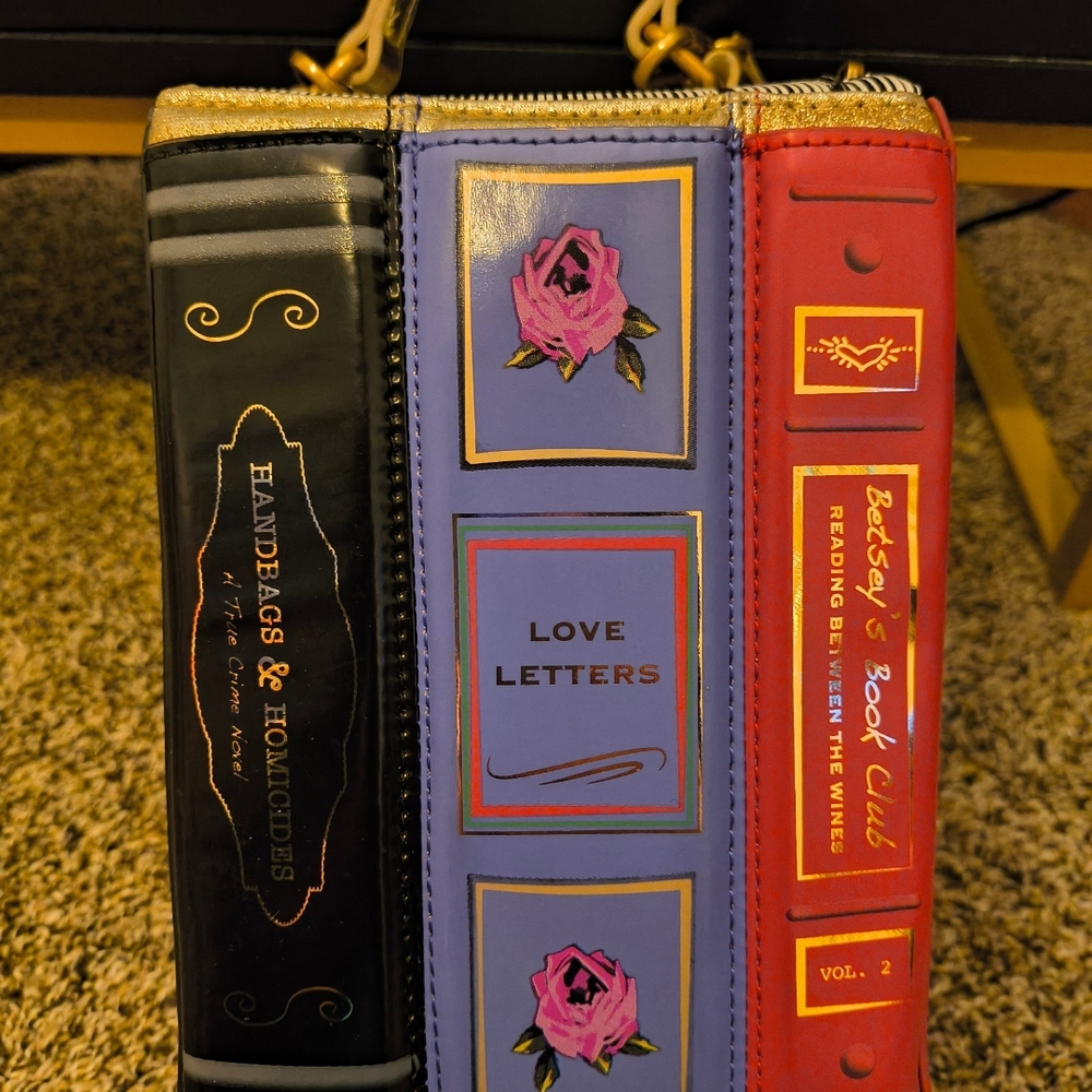 SOLD!!!! Betsey Johnson Book Club Crossbody
